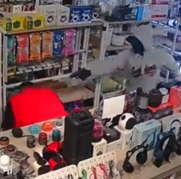 A Customer at a Telecom Store Shot Dead by a Gunman