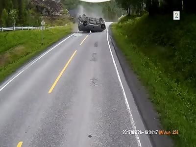 Asshole Fails to Yield Causes Terrible Accident 