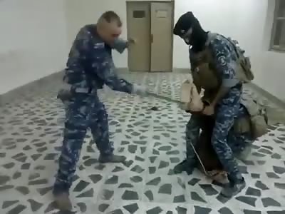 Iraqi military showing love 