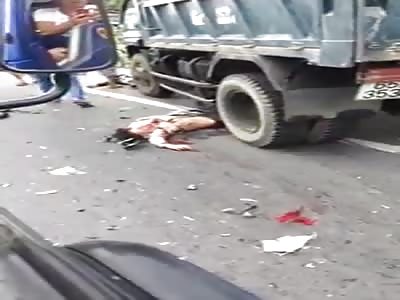 Truck accident dead 