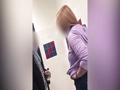 Syrian teen gets attacked in the girls bathroom at school