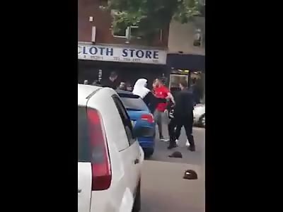 Gang Street fight in Birmingham