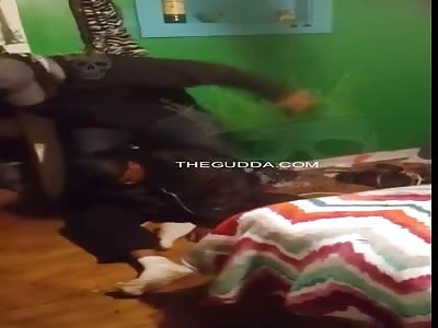 Dude Receives Beating Of A Life Time For Hitting On His Homeboys GF
