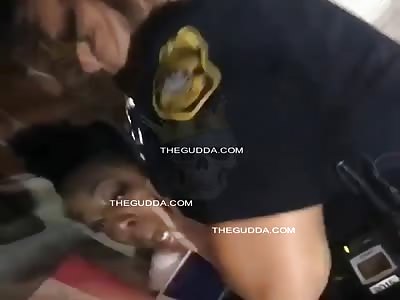 Cop Throwing Punches At Female While Sheâ€™s On The Ground!