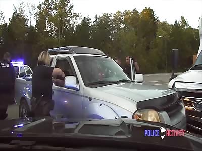 Dashcam Shows Officer Fatally Shooting Driver After Police Chase