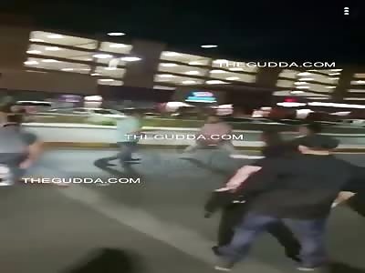 Dude Knocks Out A Girl Stone Cold For Interfering In His Business!