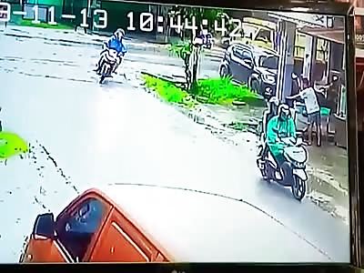 Accident Video caught on CCTV Camera
