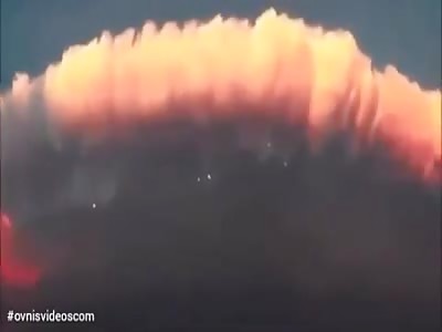 UFO's in Brazilian storm