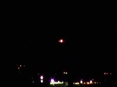 Strange lights over Nellis Airforce base, Nevada