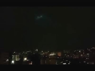 UFO spotted in lightening Stom in Rio