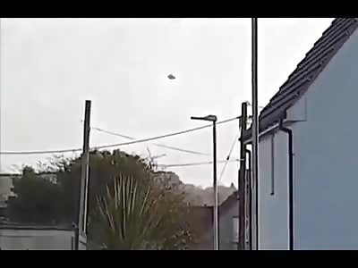 spinning UFO over Cornhole UK