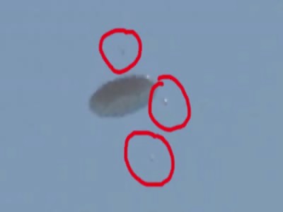 UFO with 3 orbs