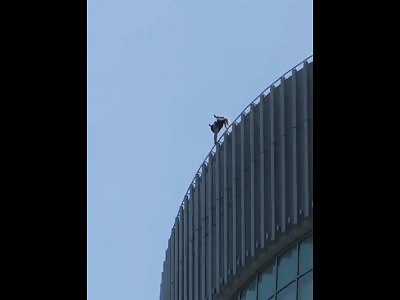 Suicide jumper in japan
