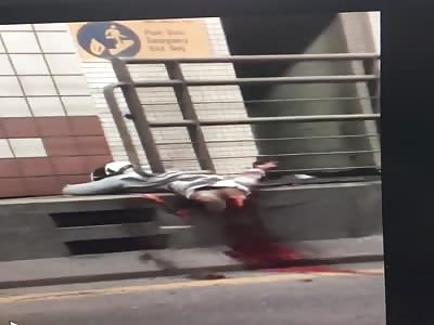Accident Leaves Biker Ripped in Half