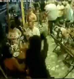CCTV of Mass Shooting at Brazilian Bar