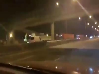 Driver Dies After Going Wrong Way Meeting Truck