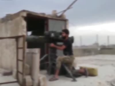 ATGM Attack on Gathered Syrian Forces