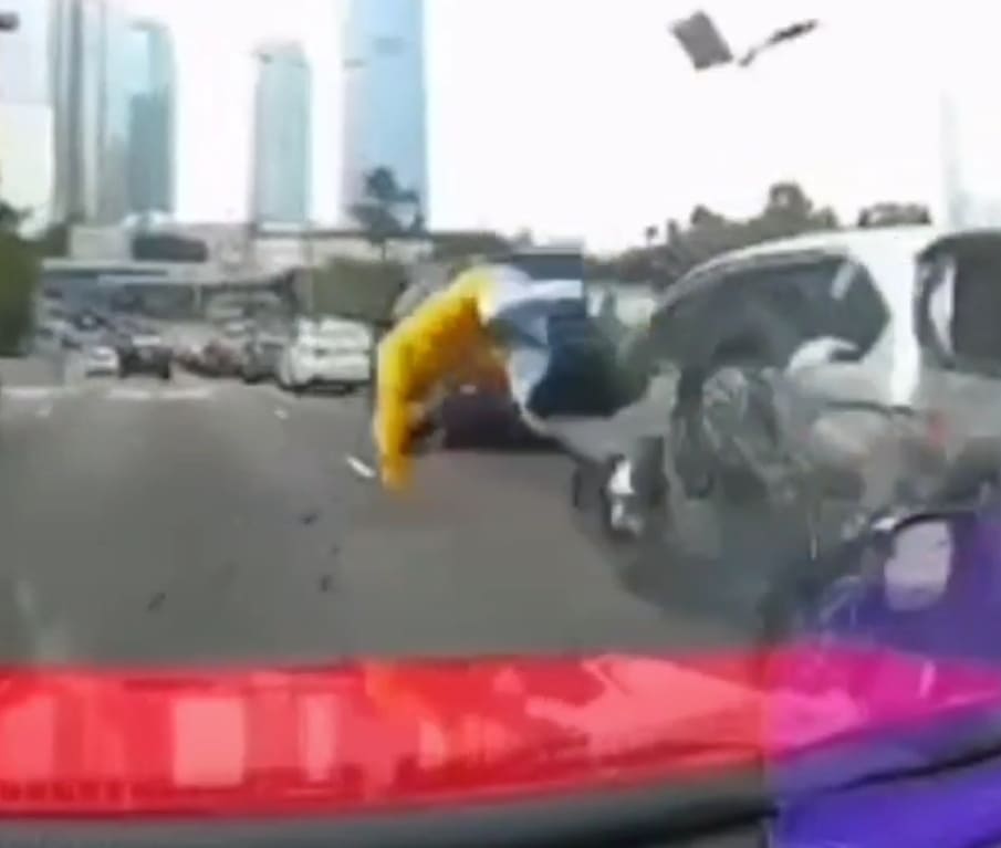 Two Times Bad Luck For Biker