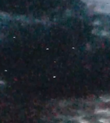 Kid and his GF Record Fleet of UFO's over House in Wyoming..7/27/19