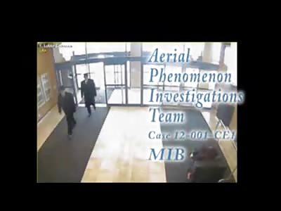 The real Men in Black caught on tape