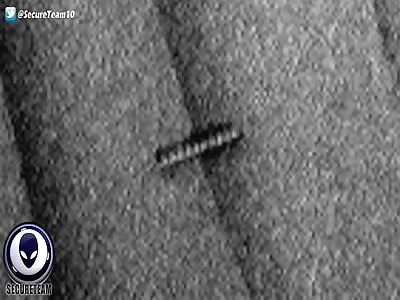 Alien Screw Structure Found Sticking Out Of Mars Surface