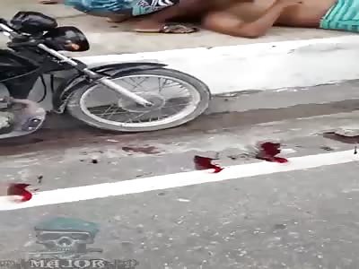 motorcycle accident victim
