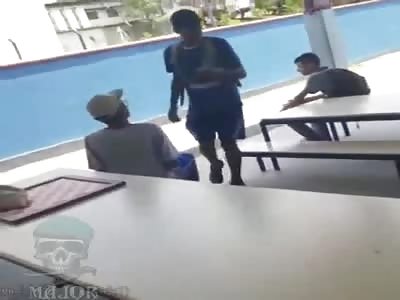 student gets run over joking with classmates