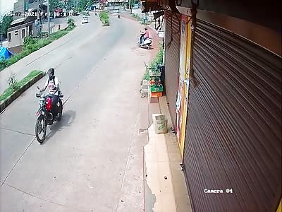Bike stunt in India