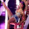 BRUTAL: Nikki Minaj Fake Ass Check Bursts While Performing 