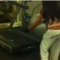 Watch This Dumb Bitch Break Her Back in the Gym