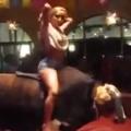 This Texan Girl is One Bucking Beauty and WOW is She Good on that Bull 