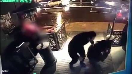 Istanbul Shooting Footage: Attack on security guard gunned down