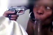 Hood Rat Sex Tape features Pistol to the Head for a Blowjob 