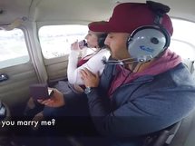 Guy Trying to Propose in an Airplane When Tragedy Strikes 