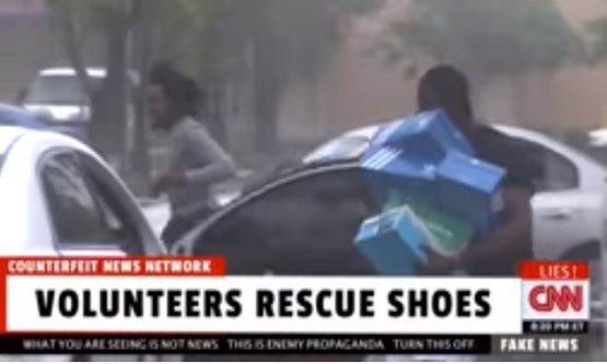 Black Lives Matter Spring into Action During Hurricane Irma in Effort to Rescue Shoes From Foot Locker