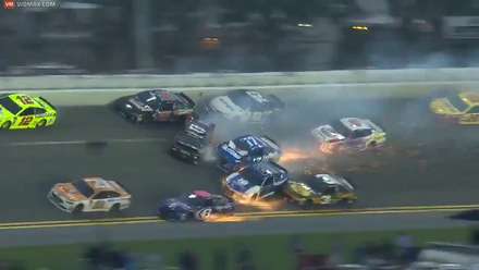 INSANE 16 Car Fatal Crash at the Daytona 500 with Just 2 Laps to Go