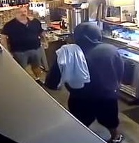 Mexican Standoff... Fool Tries to Rob Mexican Restaurant, Pays the Price