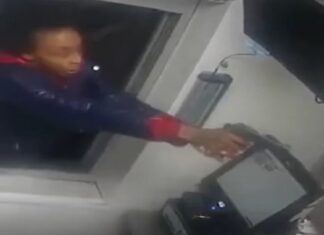 Crazy Bitch Shoots Burger King Employee for Taking too Long.