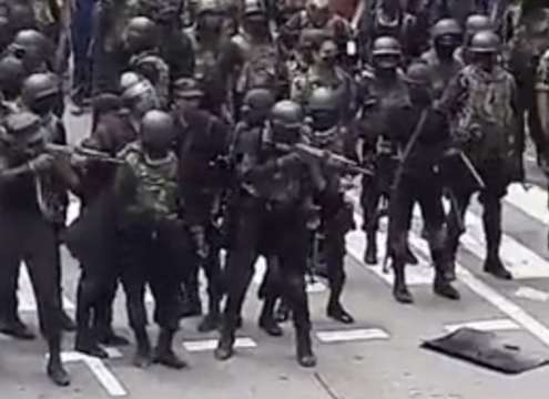 Terrible: Sri Lankan Army Firing Live Ammunition at