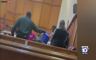 WELL DAMN: Dude Drinks Bleach in Court after Found Guilty