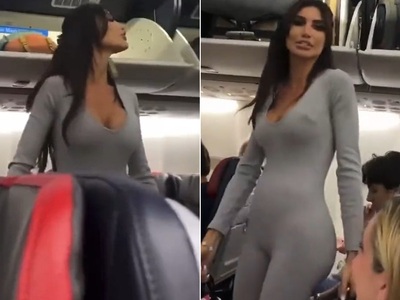 Karen Kardashian Removed From Plane. LOL