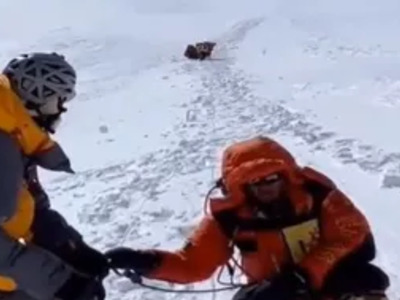 Dead Bodies Just Sliding Down Mount. Everest