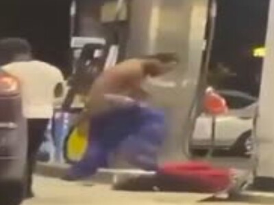 Curb Stomping Death at a NYC Gas Station