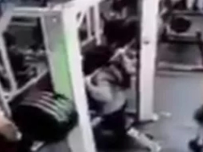 Woman Killed Instantly in Gym (Neck Snap)