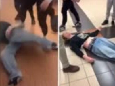White Student Brutally Beaten by Blacks