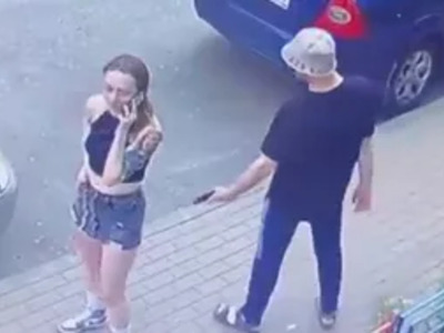Man Tries to Take a Photo up the WRONG Woman's Skirt (See Description)
