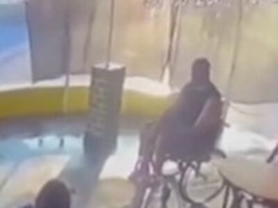 Dude in Wheelchair Executed from Behind