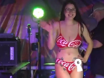 Darn Coca Cola Girl is so Dumb but so Sexy