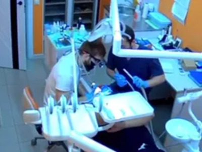Dentist Tool EXPLODES in Patient's Mouth (Slo-Mo added)