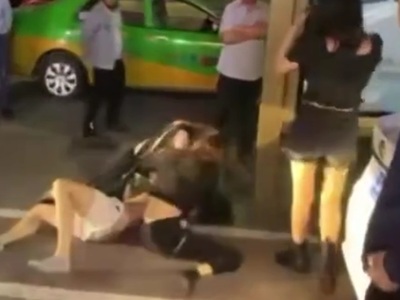 Drunk guy Stripped and Beaten by Females after Party